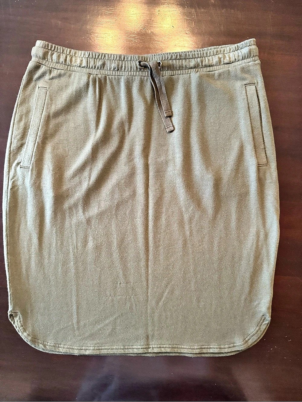 J. Jill Midi Skirt in Green Size Small Like New